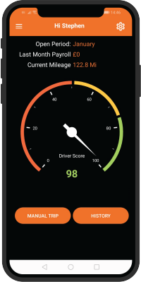 Driver behaviour app