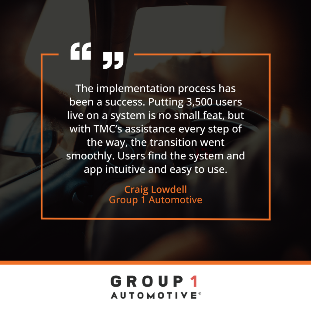 Nobia () Group 1 Automotive Mileage Capture Customer Quote